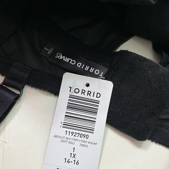 🆕Torrid - Mesh Strappy Bodysuit - Picture 11 of 12